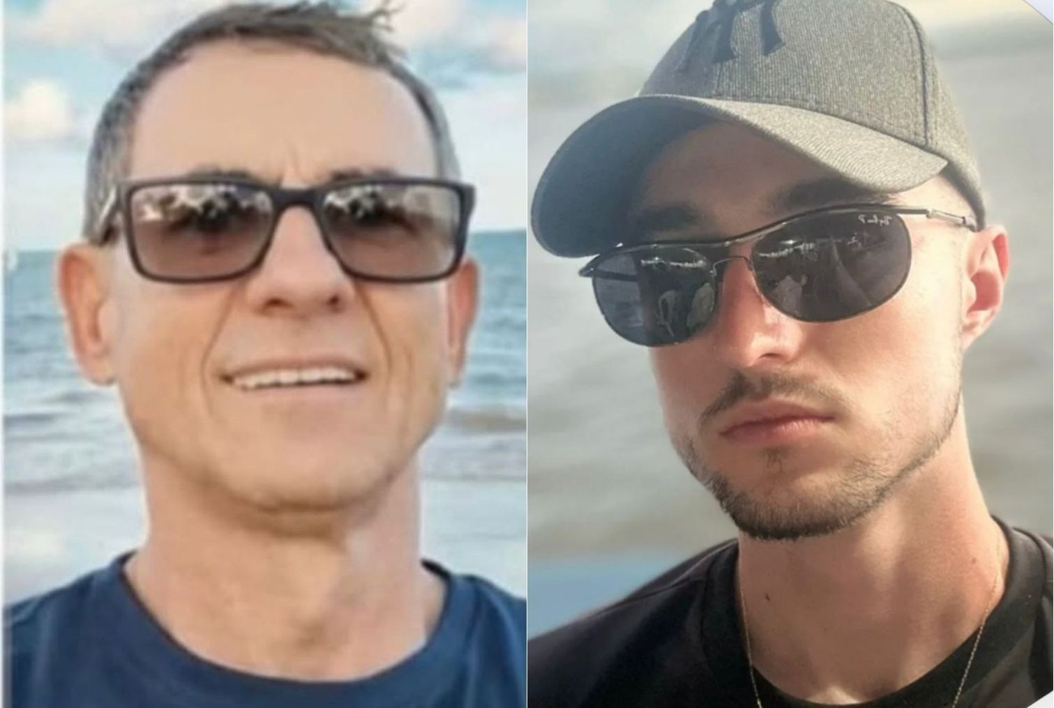 Pai e filho que morreram em praia haviam viajado para aniversário