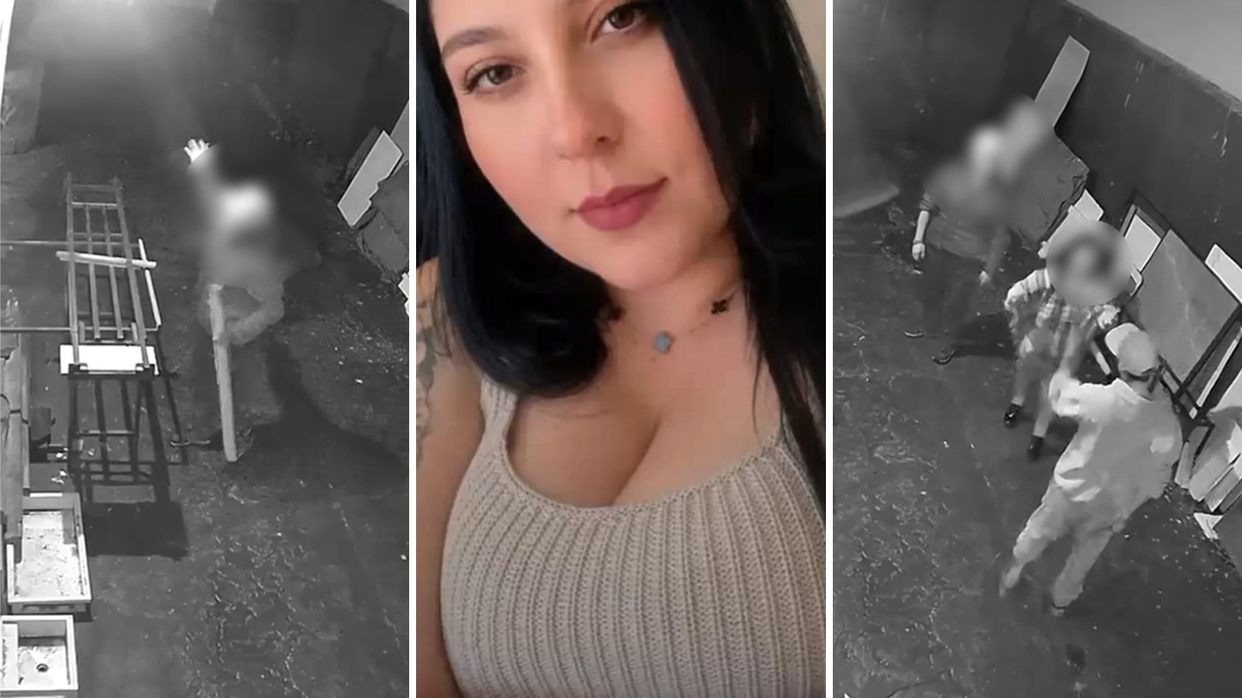 Assista: vídeos mostram desespero de vizinhos que tentaram salvar mulher de ser morta pelo companheiro dentro de casa trancada no Paraná