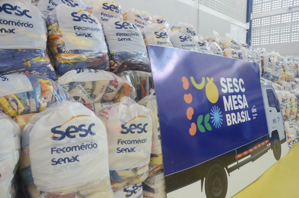 Parceria entre Sesc Mesa Brasil e produtoras arrecada 22 toneladas de alimentos no RN
