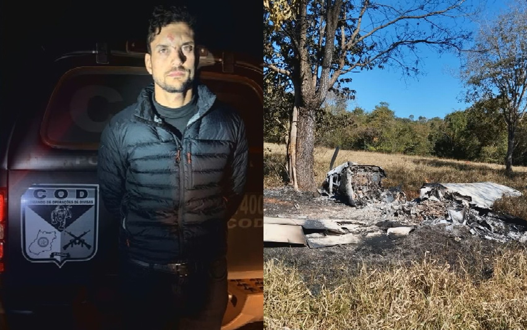 Piloto é preso em Goiás após realizar terceira viagem com cocaína