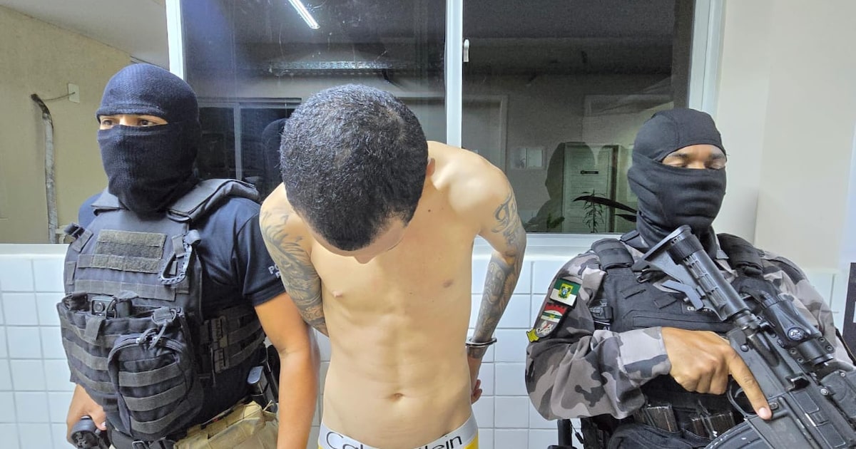 Polícia do RN captura um dos cinco detentos que fugiram da Penitenciária Estadual de Alcaçuz no início de maio