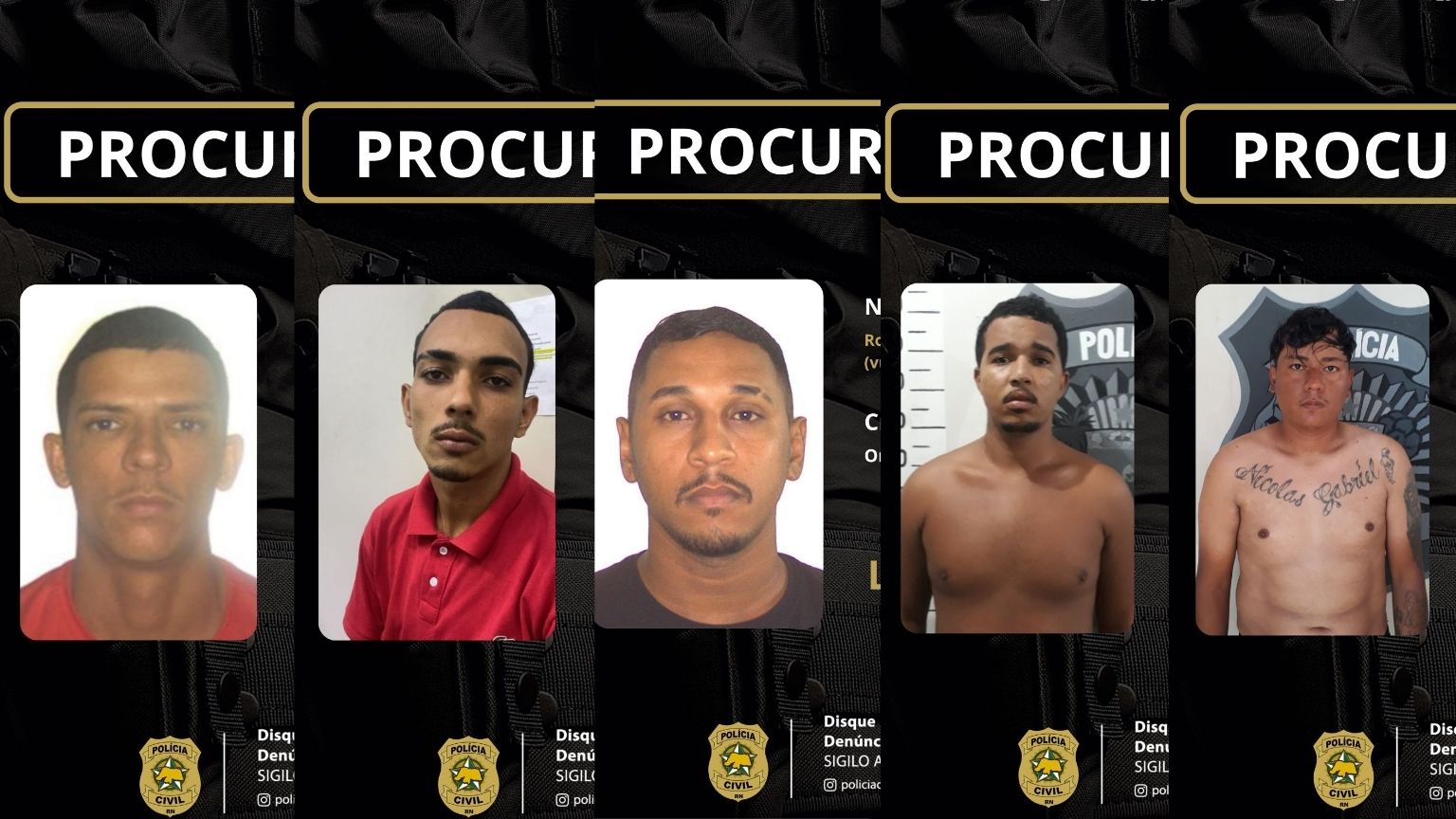 Polícia Civil do Rio Grande do Norte indicia 17 membros de facção por sequestros e homicídios
