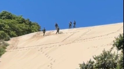 Autoridades apagam sigla de facção do Morro do Careca em Natal