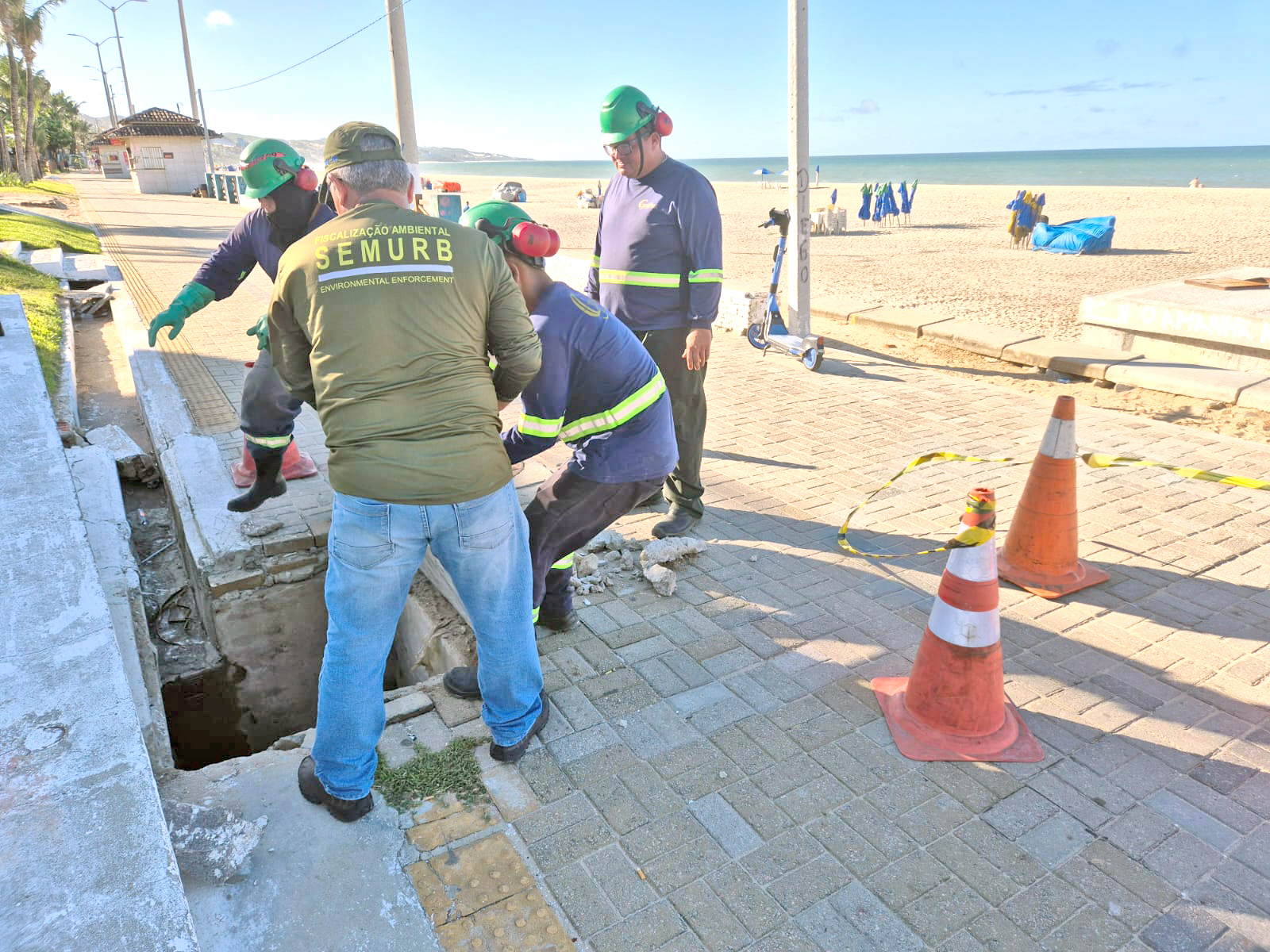 Semurb multa Caern em R$ 3 milhões por despejo de esgoto em Ponta Negra
