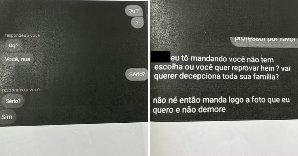 Nudes: professor é investigado por assédio sexual contra aluna