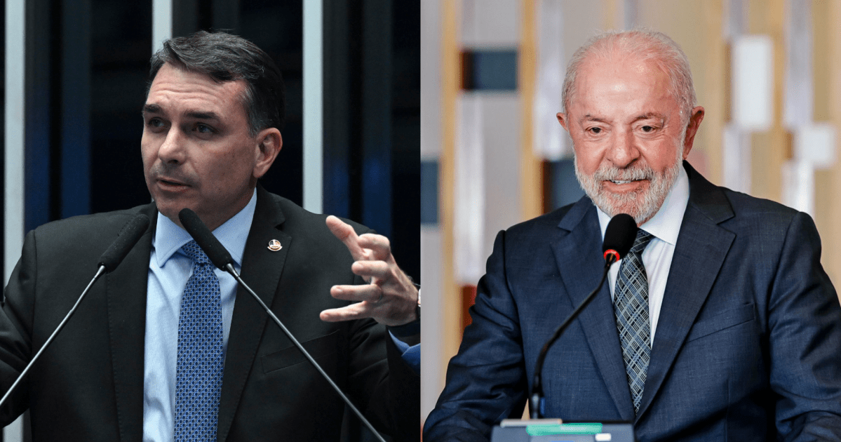 Pesquisa aponta Flávio à frente de Lula da Silva entre não beneficiários do Bolsa Família