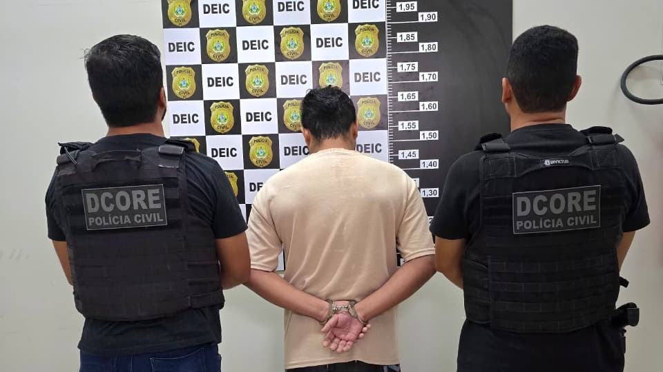 Polícia Civil prende fraudador de R$ 43 mil em golpe da retroescavadeira