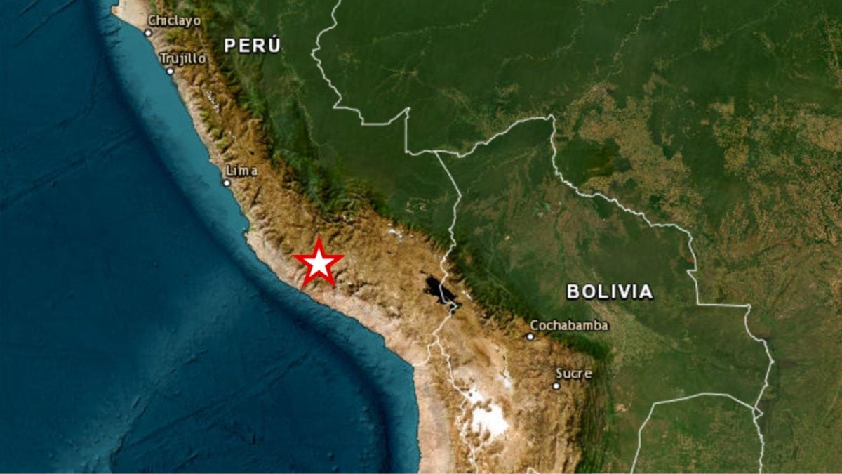 Terremoto de magnitude 7,2 atinge o Peru