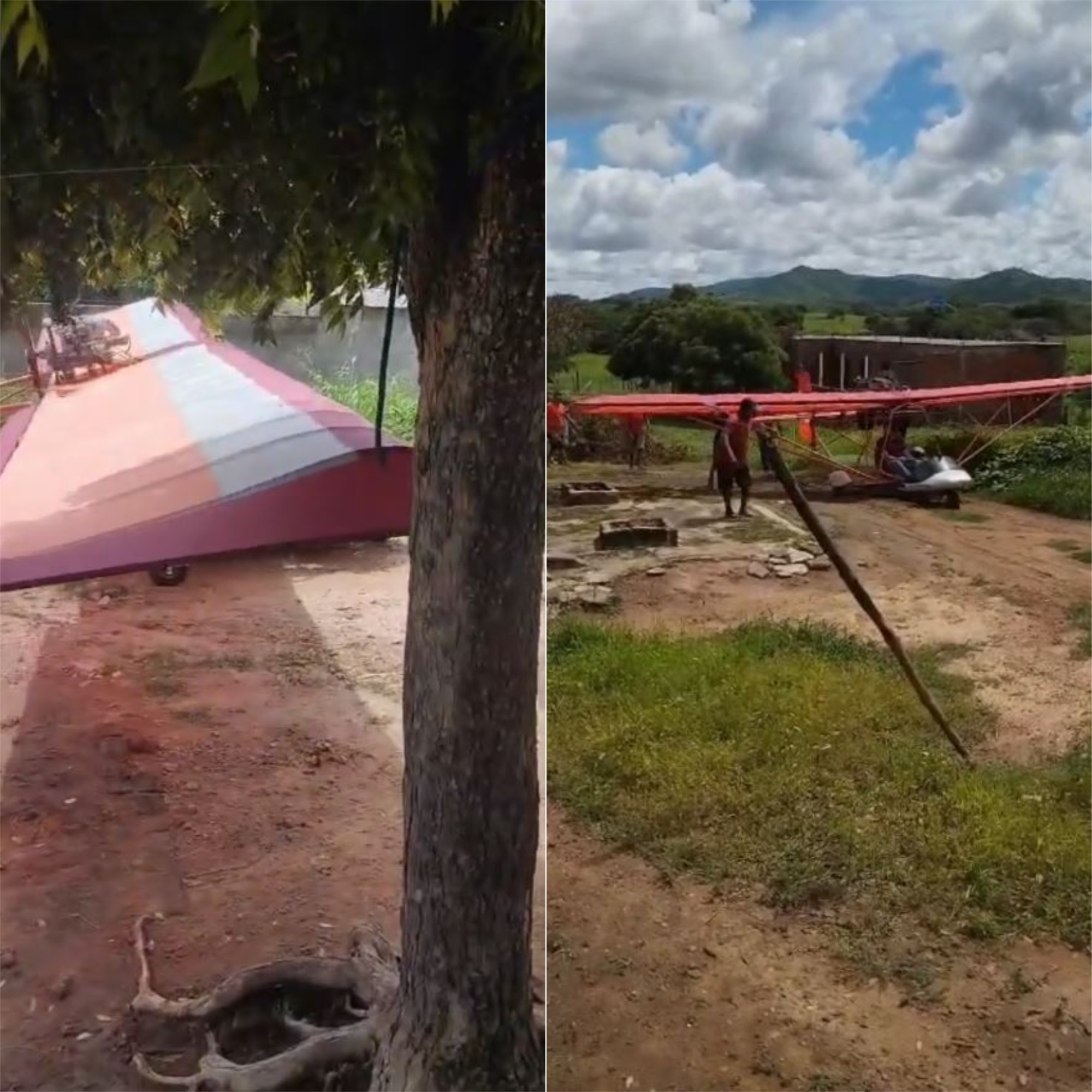 Piloto faz pouso forçado e mobiliza cidade no RN