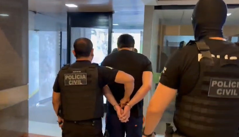 Vídeo: Polícia Civil prende homem por golpes imobiliários em Natal
