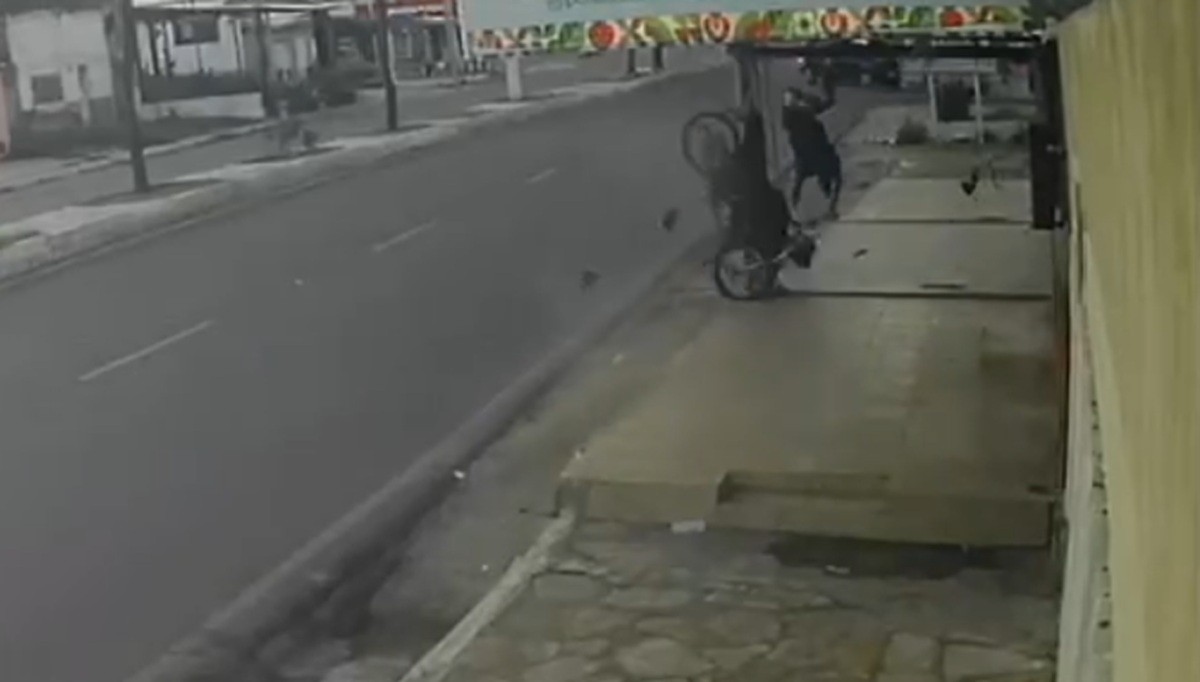 Video: motociclista sofre grave acidente em Mossoró e é hospitalizado