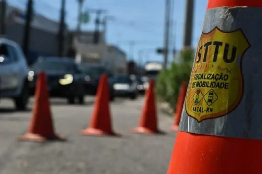 Operação da STTU altera fluxo na zona Sul de Natal para evento com Lula