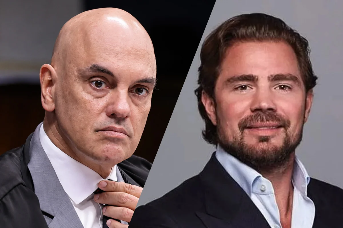 Mensagens revelam recepção de luxo preparada por Vorcaro para Moraes