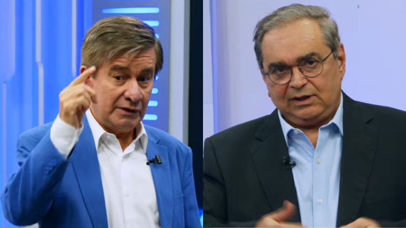 Robério provoca Álvaro Dias durante debate na BAND RN com polêmica sobre engorda em Natal