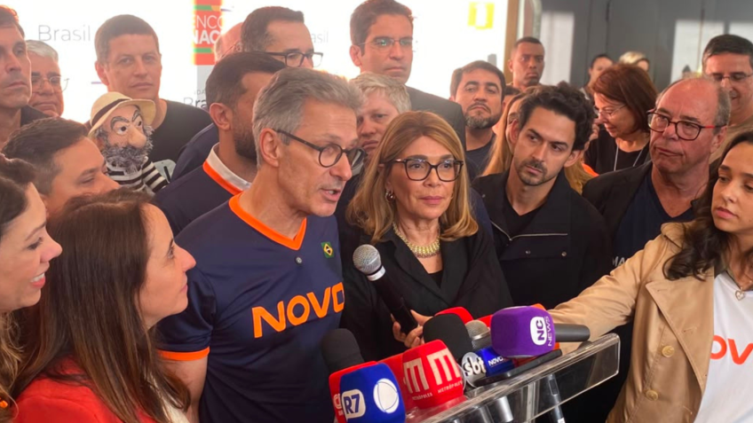 Romeu Zema sinaliza nome de Michelle para vice em chapa presidencial
