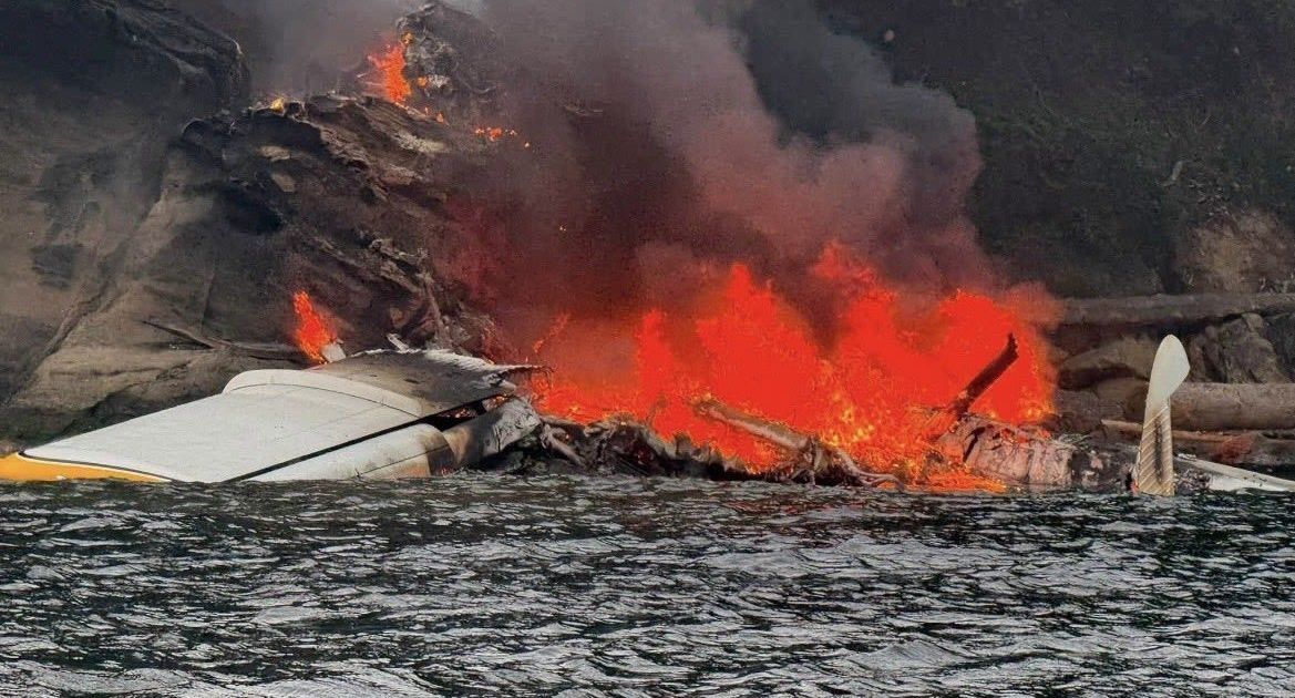 Onze pessoas são resgatadas após hidroavião da Kenmore Air cair em Washington