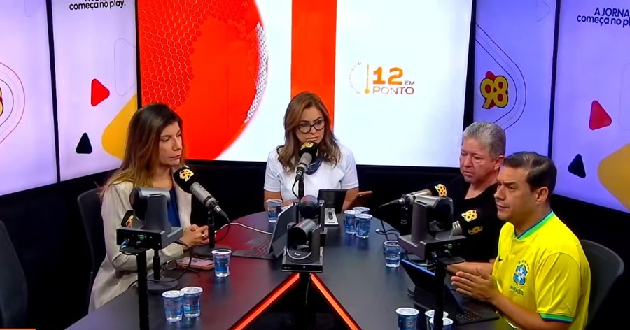 12 em Ponto debate tensão política no RN, embates no Congresso e cenário eleitoral de 2026