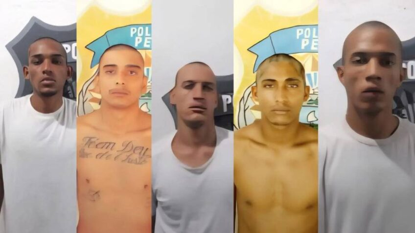 Penitenciária de Alcaçuz tem 5 fugitivos