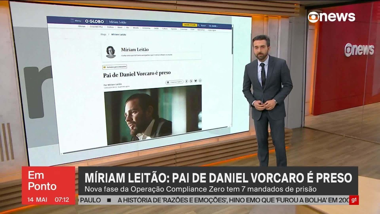 PF prende pai de Daniel Vorcaro na Operação Compliance Zero