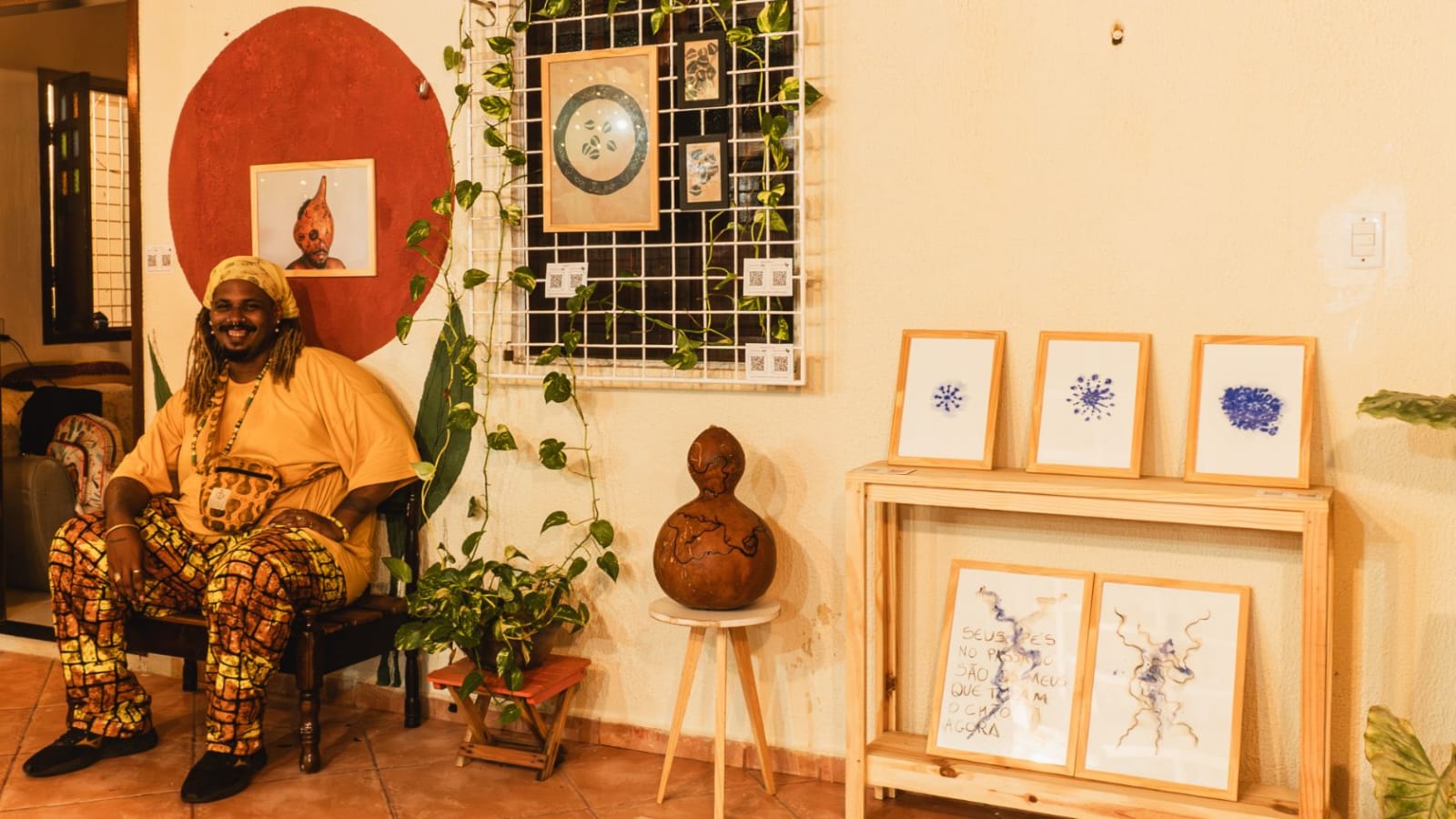 Exposição 'Takará Igbá' chega à UFRN celebrando ancestralidade e criação