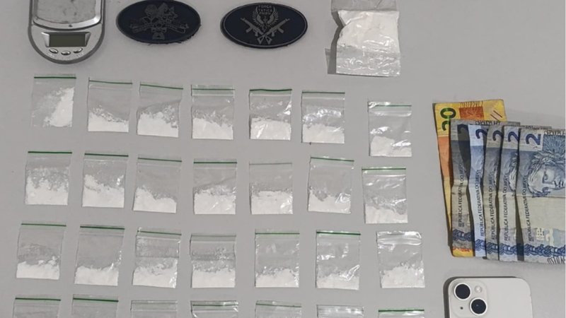 Adolescente apreendida com drogas na Zona Norte de Natal