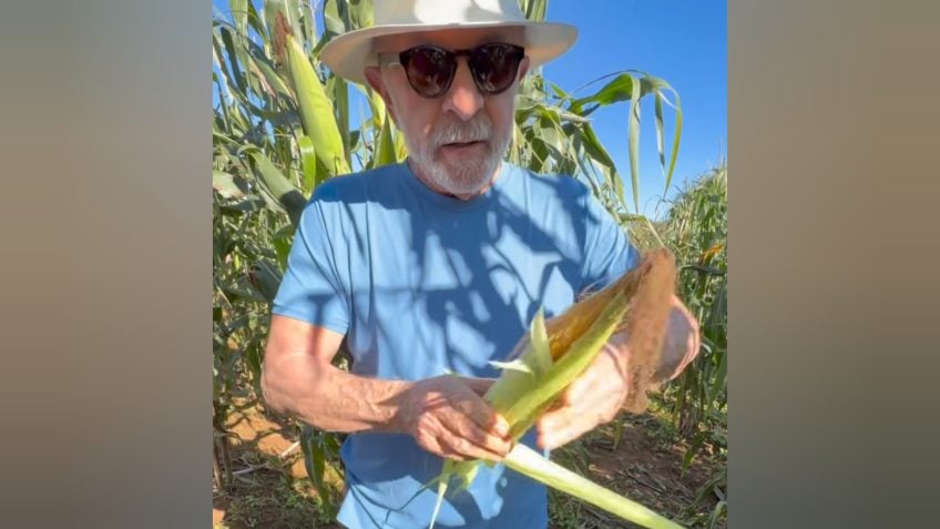 Lula destaca hábito de cultivar alimentos em vídeo compartilhado por Janja