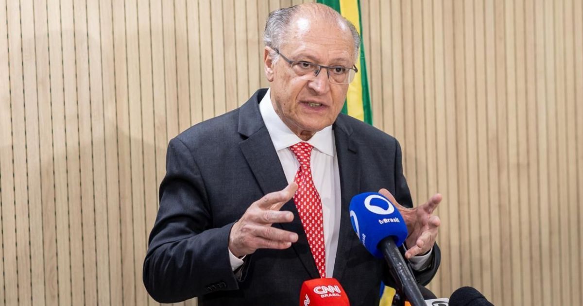 Geraldo Alckmin defende reciprocidade comercial contra Estados Unidos