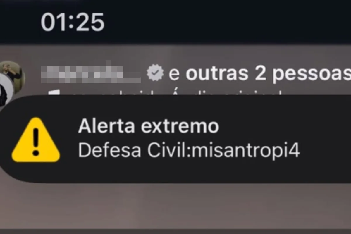 Alerta falso de "misantropia" assusta brasileiros e acirra disputa política nas redes