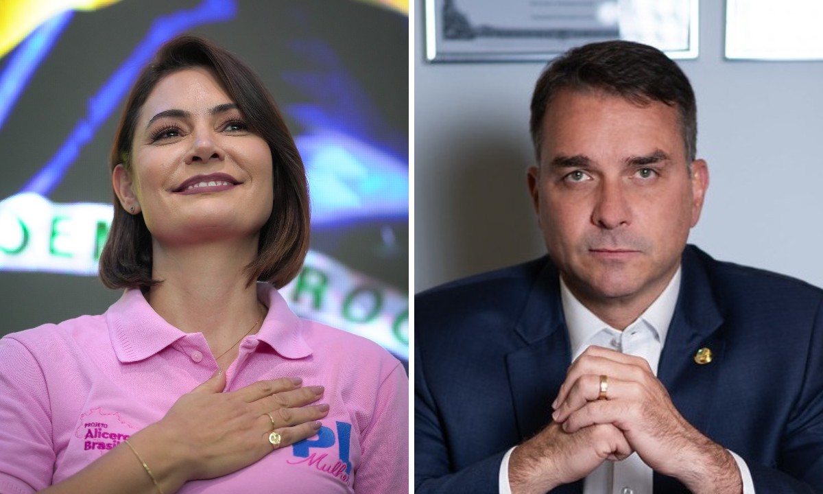 Aliados de Flávio Bolsonaro veem decisão de Michelle com alívio
