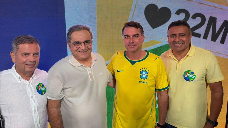 Álvaro Dias fortalece pré-candidatura ao Governo do Rio Grande do Norte com apoio de Flávio Bolsonaro e lideranças do PL