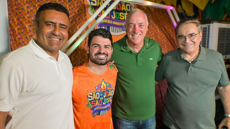 Álvaro Dias prestigia São João de São José de Mipibu e ressalta geração de renda com eventos culturais