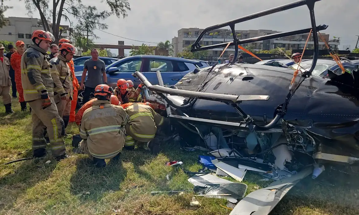 Anac apura se helicóptero envolvido em colisão fazia transporte clandestino