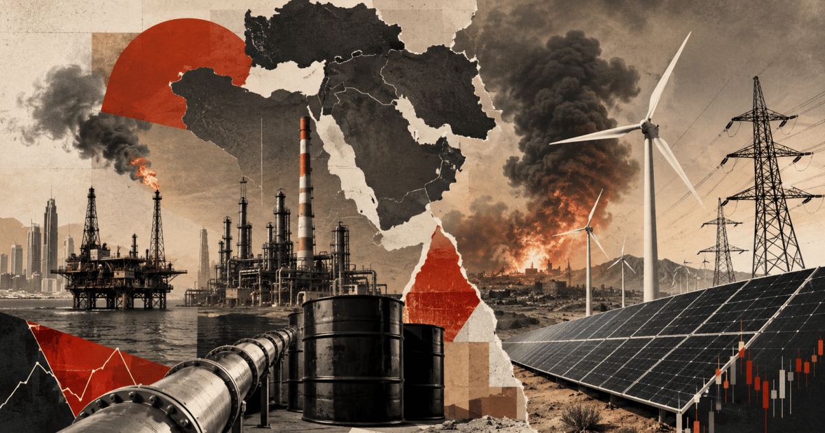 Guerra no Oriente Médio força repensar o futuro da energia global