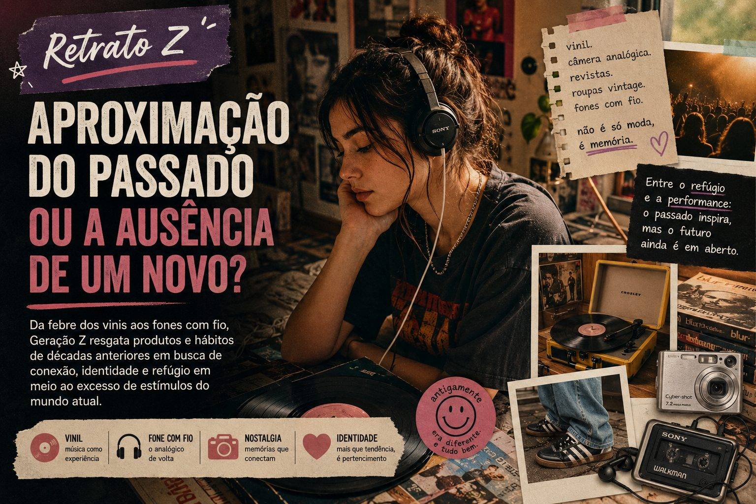 Genz busca no passado a fuga do excesso e desafia o novo