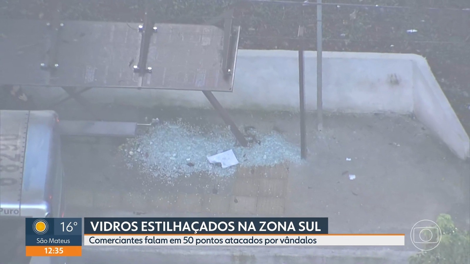 Carro preto é flagrado em série de ataques a mais de 50 imóveis na Zona Sul de SP