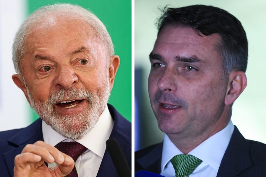 Atlas/Bloomberg: Lula lidera e empata com Flávio Bolsonaro no 2º turno
