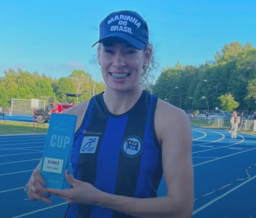 Atleta de Cerro-Corá conquista ouro no salto triplo na Lituânia