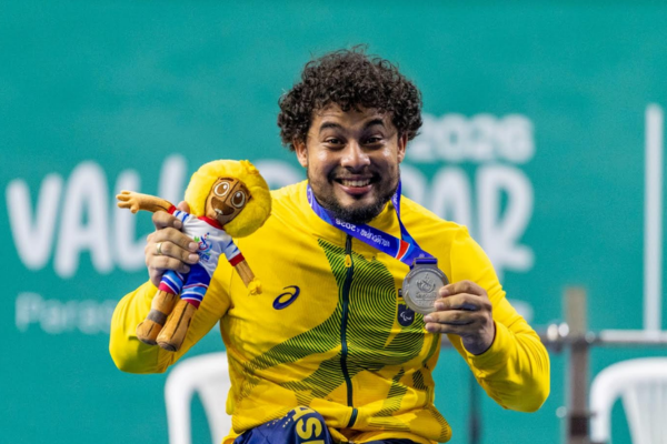 Atletas da Sadef ganham três medalhas nos Jogos Parasul-Americanos da Colômbia