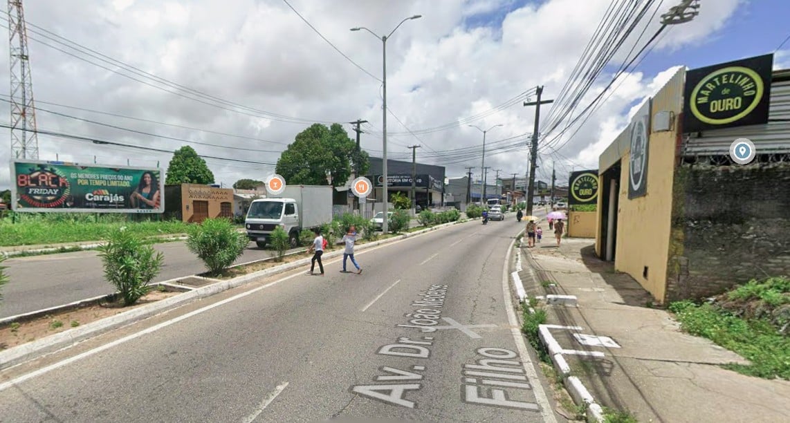 Caern interdita Avenida João Medeiros Filho para obra de esgoto na Zona Norte
