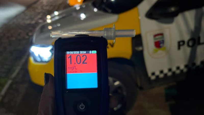 Operação Zero Álcool prende três motoristas por embriaguez ao volante na Grande Natal