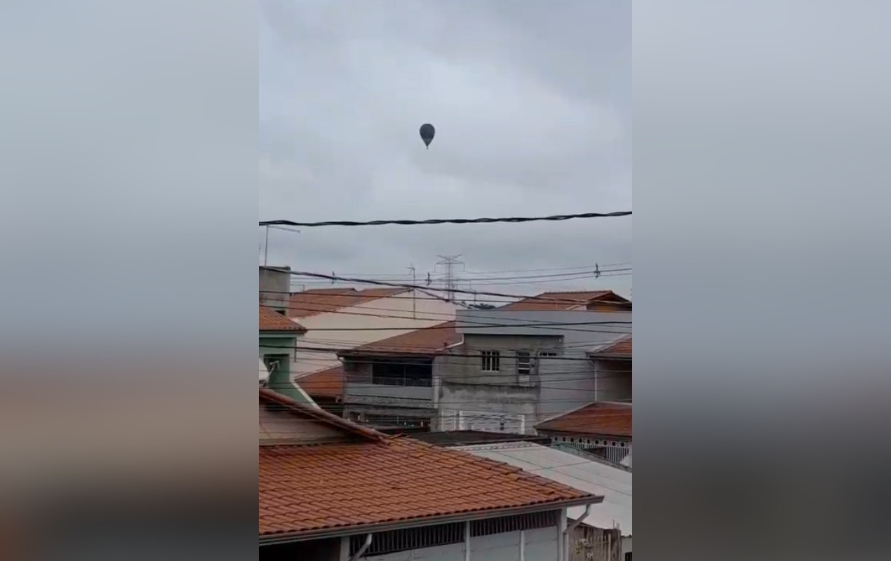 Balões de competição pousam fora de rota em SP após vento adverso