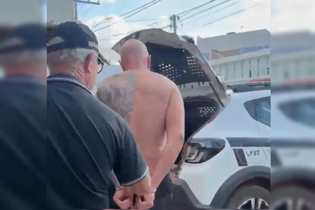 Homem é preso pela PCGO após agredir ex-mulher com cabo de vassoura em Formosa