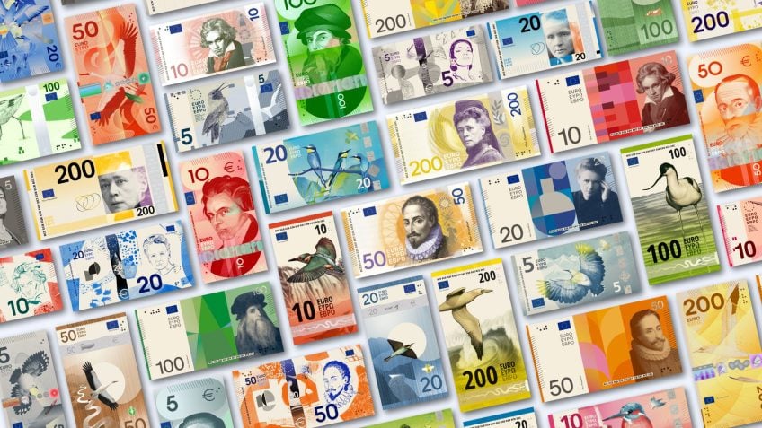 Banco Central Europeu inicia consulta pública sobre o desenho das novas notas de euro