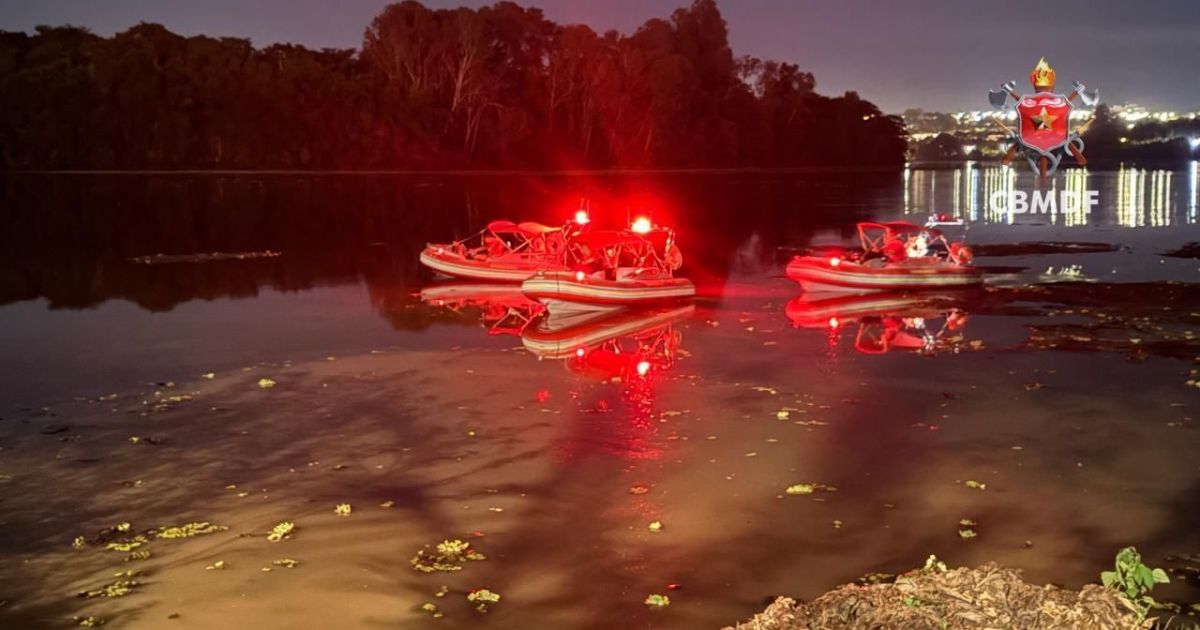 Polícia Civil do Distrito Federal apura morte no Lago Paranoá