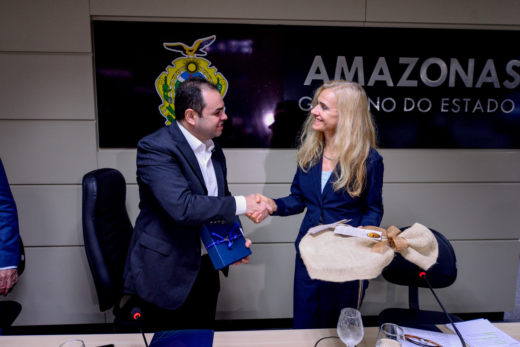 Governador do Amazonas e União Europeia discutem projetos estratégicos, incluindo BR-319 e Potássio Autazes