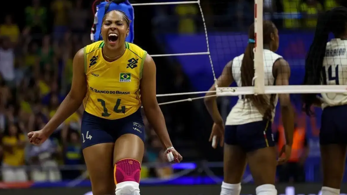 Brasil vence Itália por 3 sets a 2 na Liga das Nações em partida acirrada