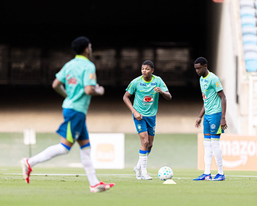 Seleção Brasileira Sub-17 estreia amistoso contra Estados Unidos na Arena das Dunas neste domingo