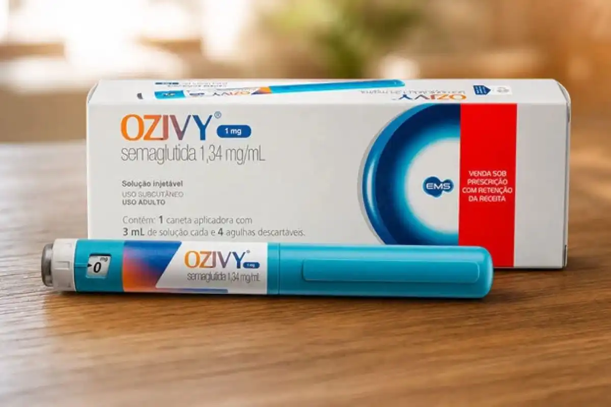 EMS lança Ozivy, primeira caneta de semaglutida nacional após fim da patente, com preço a partir de R$ 287