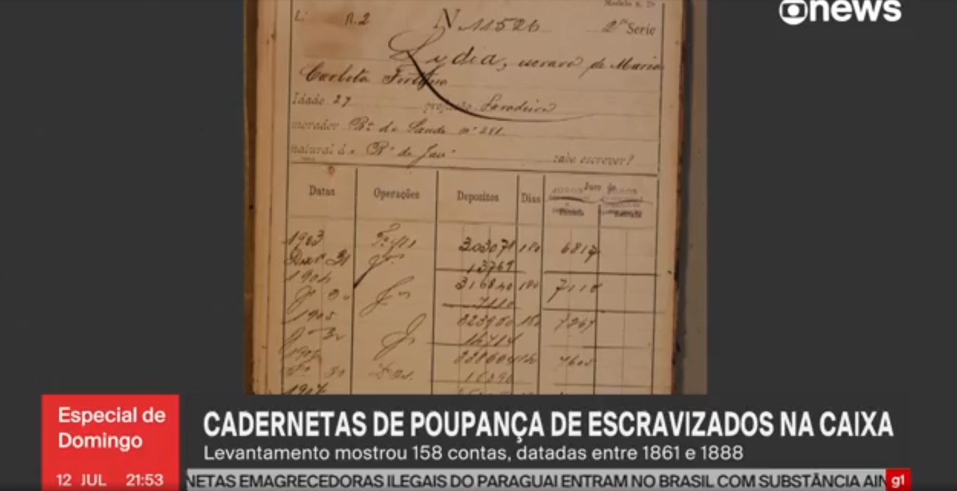 Arquivo Nacional e Caixa Econômica Federal articulam digitalização de contas de escravizados