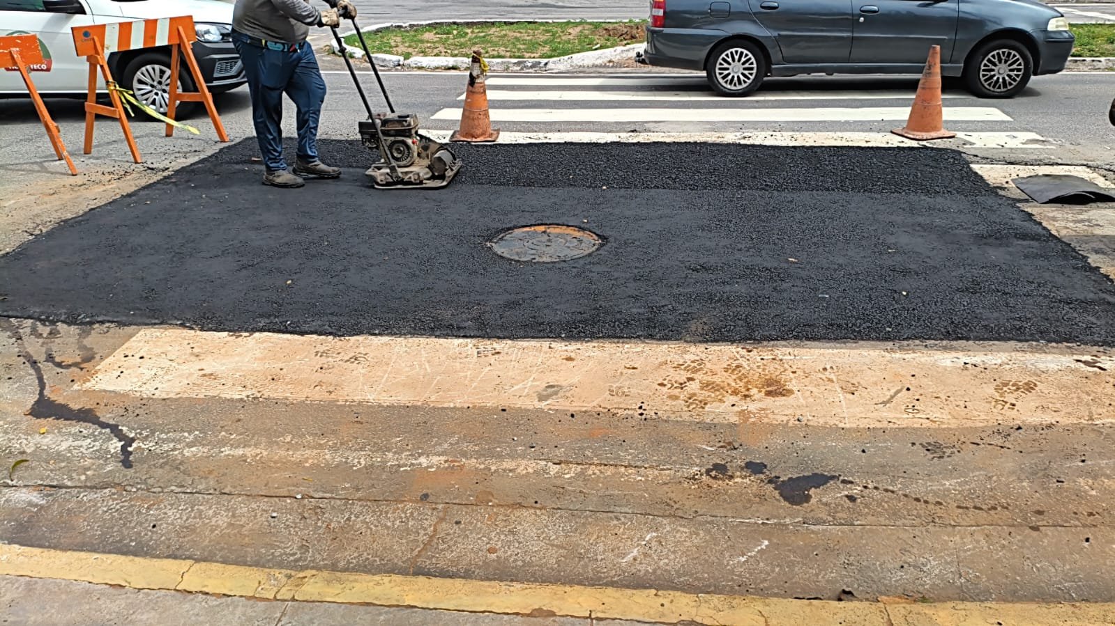 Caern libera trânsito na Avenida Prudente de Morais após manutenção
